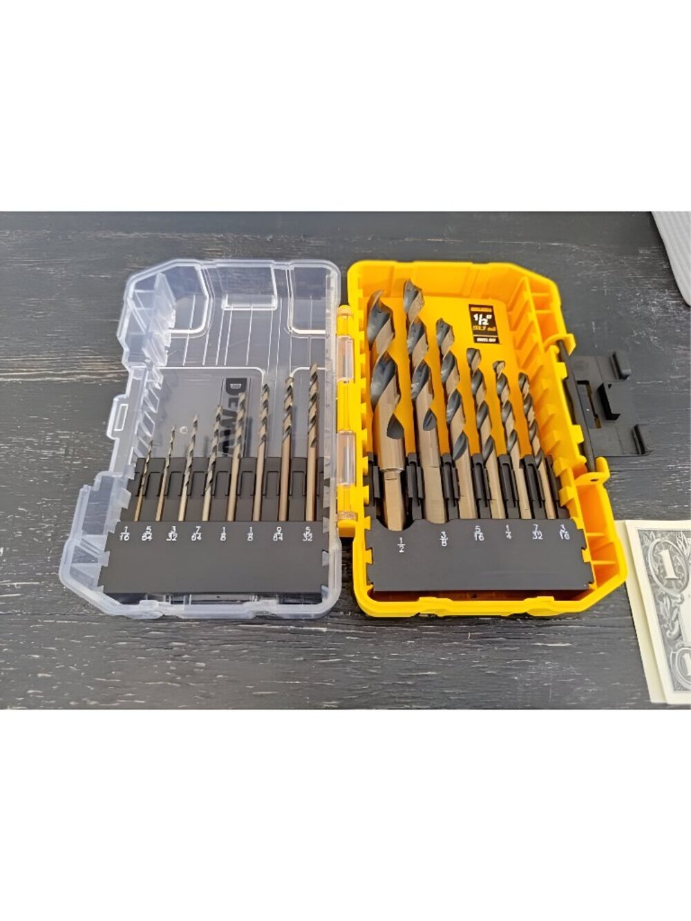 Drill Bit Set 14-Piece 135 Degree Split Point, For Plastic Wood and Metal